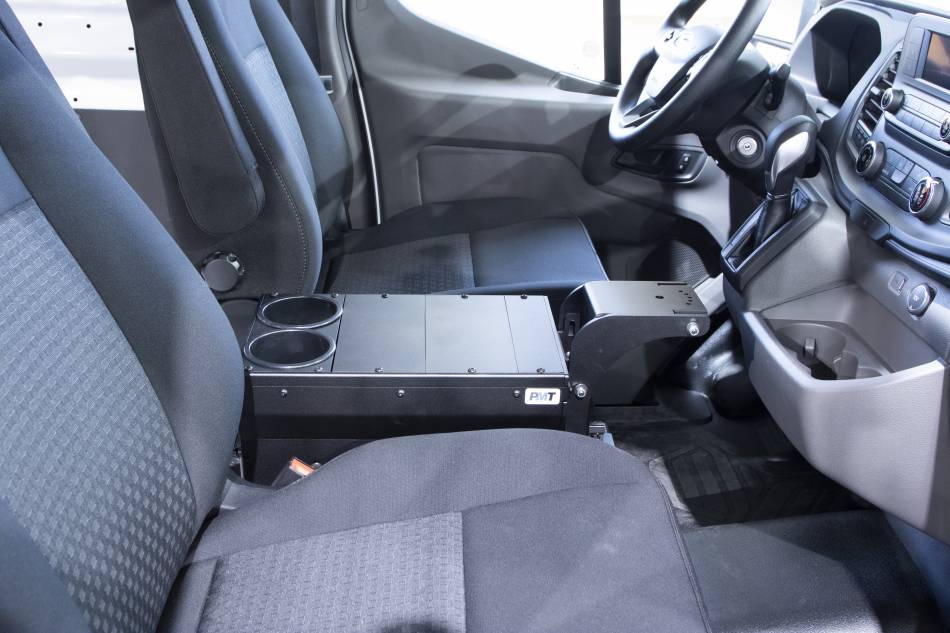 2015+ Ford Transit Console with Mousetrap Precision Mounting